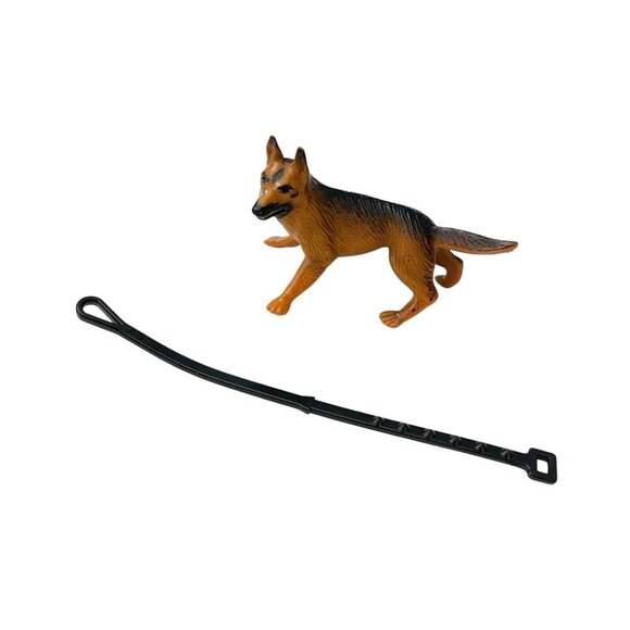 Vintage 1987 GI Joe Law & Order Dog (K-9) W/ Leash Replacement Figure - Picture 1 of 5